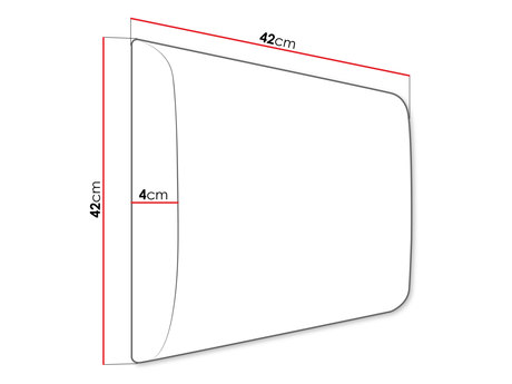 Wymiary panelu tapicerowanego