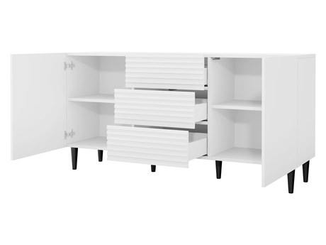 komoda z szufladami Sorleto - wnętrze