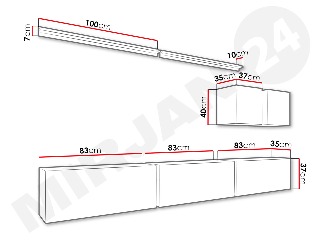 meblościanka nowoczesna