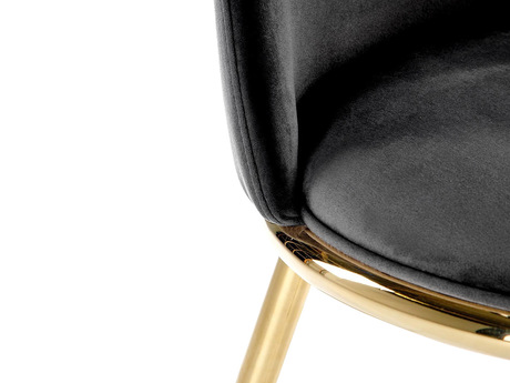 Krzesła - złoty stelaż