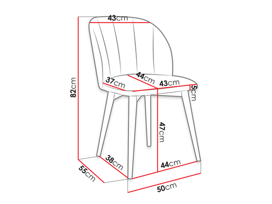 Wymiary krzesła do jadalni