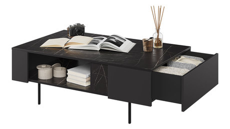 stolik kawowy - aranżacja przykładowa aranżacja stolika kawowego