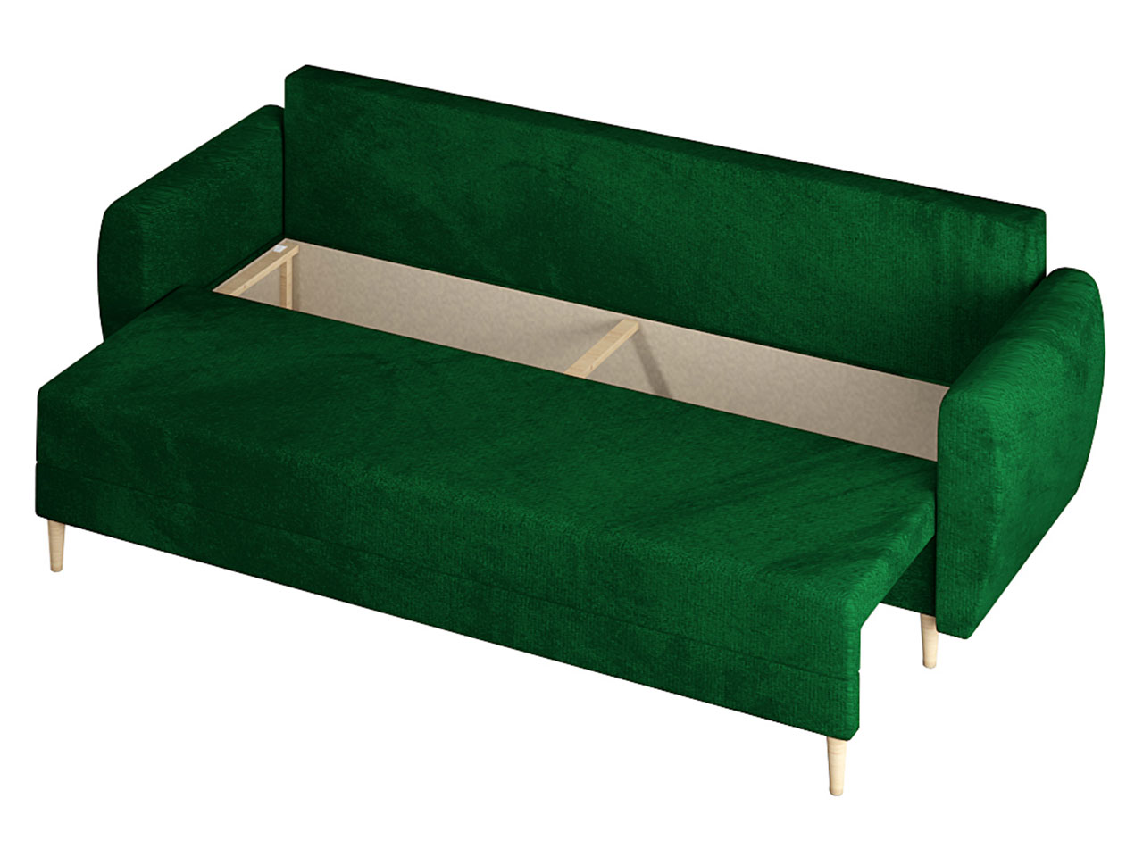 Kanapa z pojemnikiem na pościel