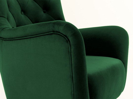 nowoczesny fotel tapicerowany Rufarn - detale