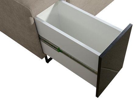 narożnik Paseora IV Mini - detale narożnik z funkcją spania